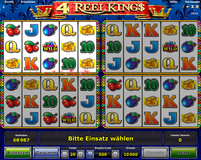 4 reel kings spielen