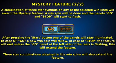 5 Line Multiplay Mystery Feature