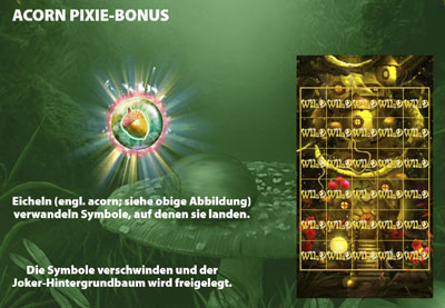 Acorn Pixie Bonus