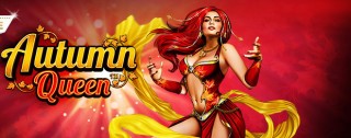 autumn queen banner medium