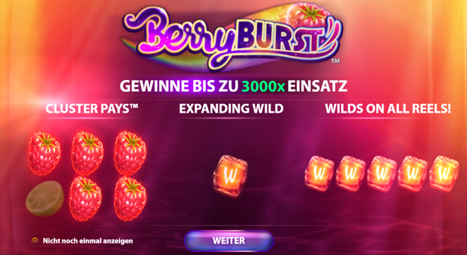 Berry Burst Bonus