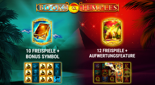 Books and Temples Bonus