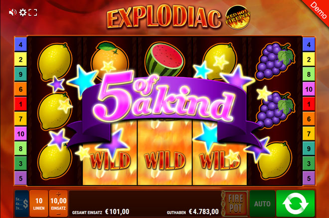 Explodiac Big Win