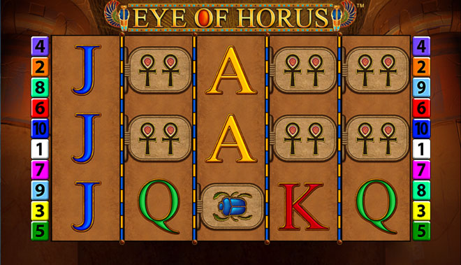 eye of horus merkur spiel