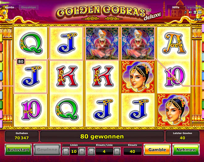 golden cobra spielen