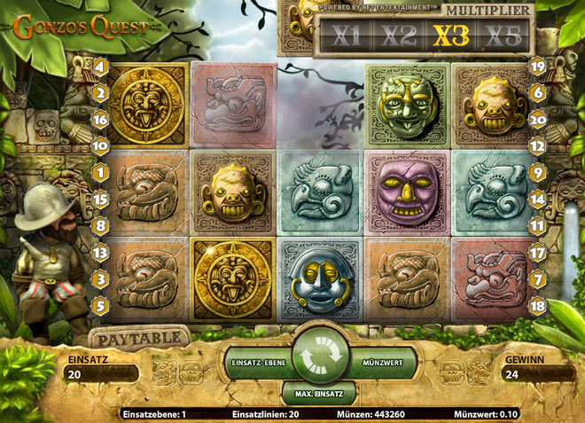 Gonzos Quest Online Slot