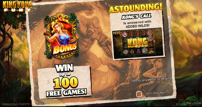 King Kong Fury Bonus