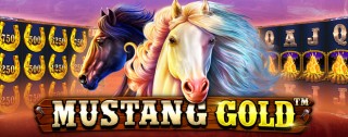 mustang gold banner medium