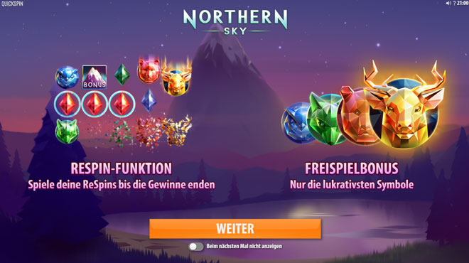 Northern Sky Bonus