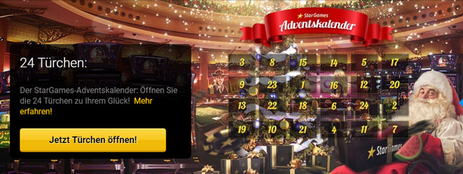 Novoline Adventskalender