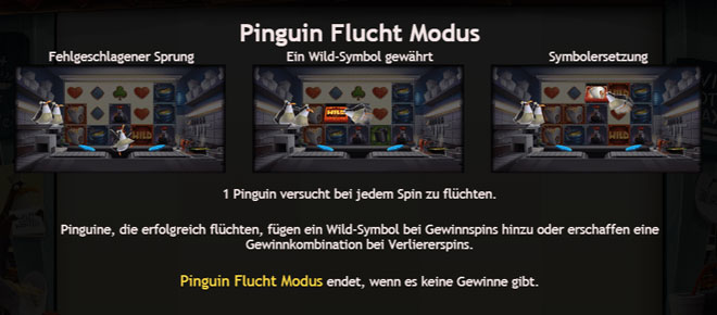 Penguin City Flucht Modus