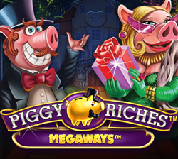 Piggy Riches Megaways Logo