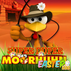 Super Duper Moorhuhn Easter Egg Logo