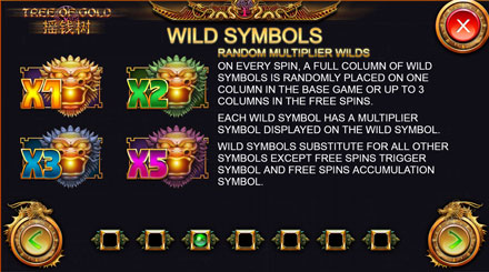 Tree Of Gold Wild Bonus