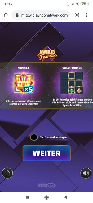 Wild Frames mobile